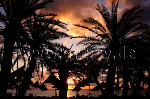 Sonnenaufgang am Strand